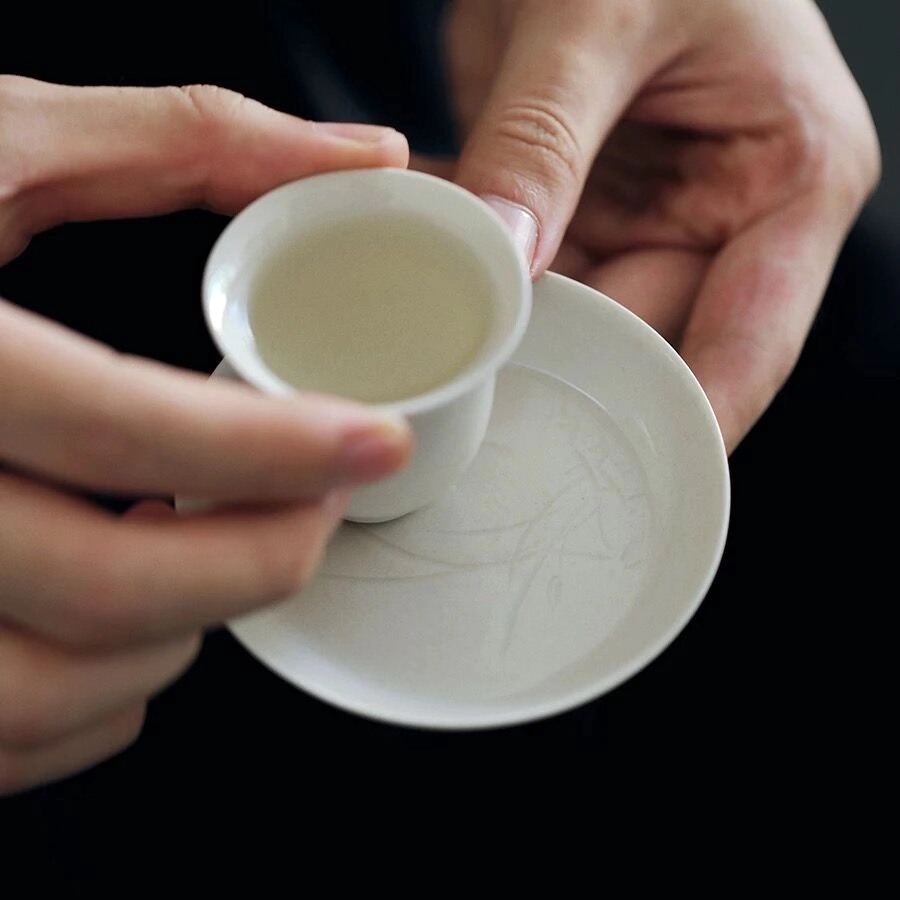 圆形杯托