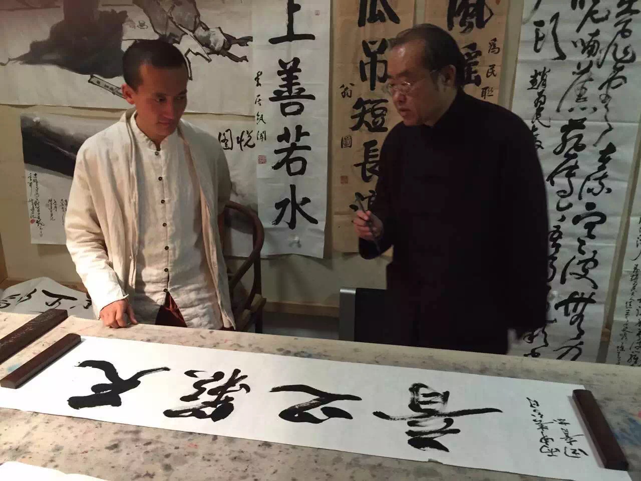田青先生为自然音乐发起人陈志鹏题词